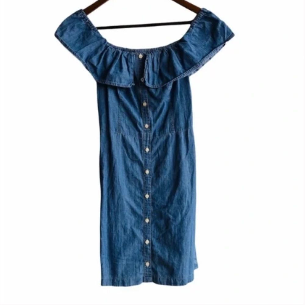 Hollister Chambray Denim Dress